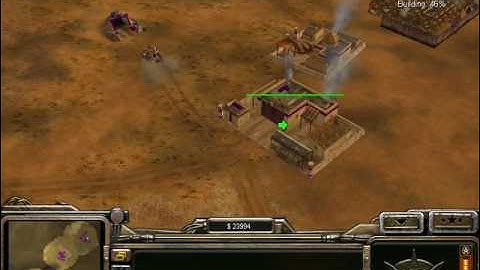Command&conquer Generals Zerohour Skirmish VS Hard Army (GLA Demo VS USA)