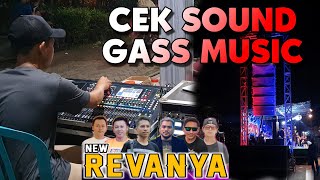 CEK SOUND NEW REVANYA Feat GASS MUSIC Digital Audio (Live Krian sidoarjo)
