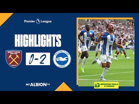 Highlights: West Ham 0 Albion 2