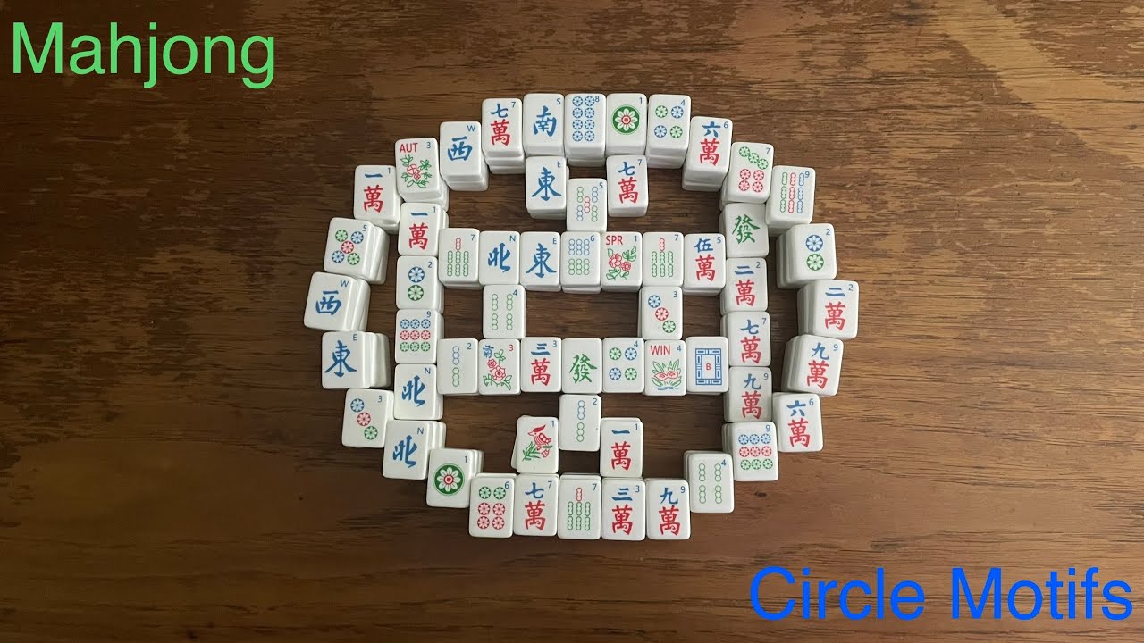 Mahjong Layout: Circle Motifs - YouTube