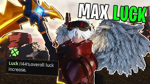 How to get MAX LUCK (+210%) In The Forge..