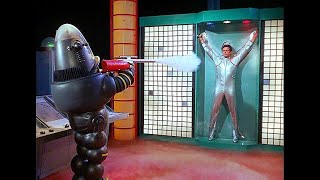 Robot Guard Questions Don West | Lost In Space (6/9) by Robby The Robot Channel 12,271 views 2 years ago 2 minutes, 19 seconds