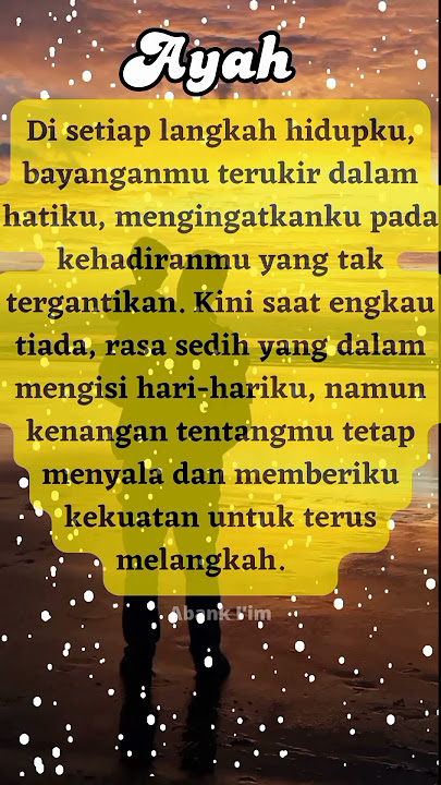 Buat yang rindu Ayah#Shorts#katabijak