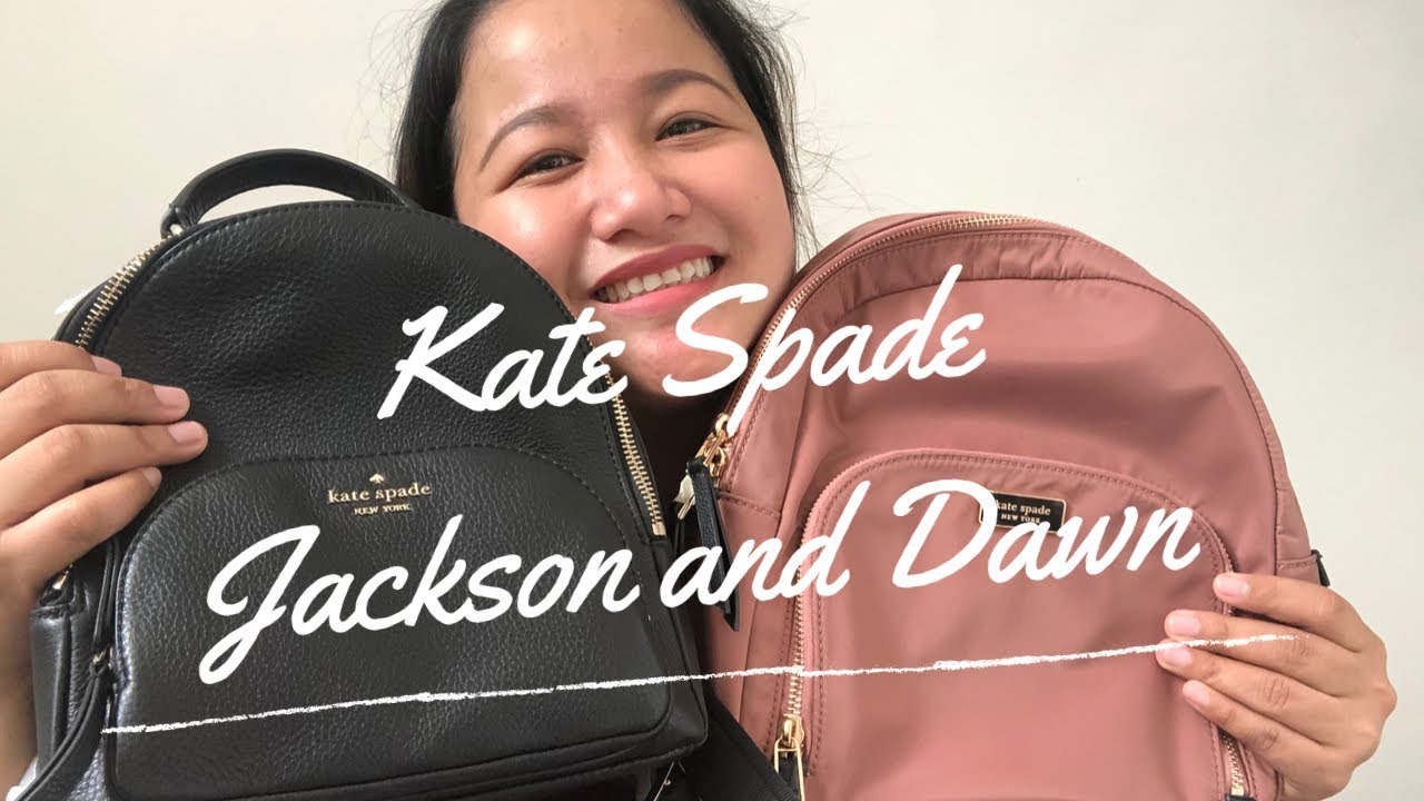 BagReview: Kate Spade Backpacks?! Presenting Medium Jackson and Dawn -  YouTube