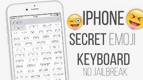 How To Get The Hidden Emojis On Your iPhone ! (Up To IOS 9.3) NO JAILBREAK !