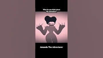 Amanda the adventurer "Don't Listen" animation #animation #amandatheadventurer #shorts