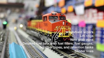 Athearn Genesis ES44DC With DCC & Sound, BNSF/Railway