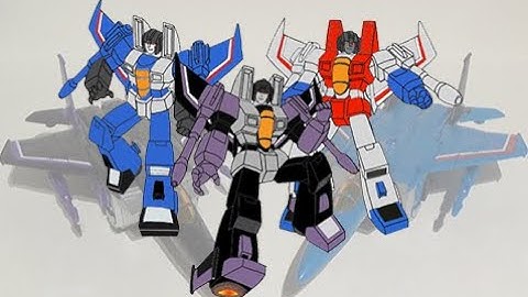Transformers Earthrise Thundercracker & Skywarp Ft Earthrise Starscream & MP Thundercracker Skywarp