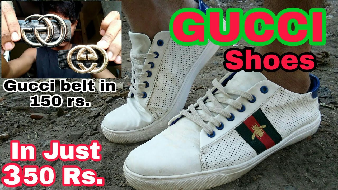 gucci belt shoes