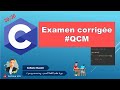 Examen corrige qcm langagec