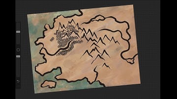 How to Draw Forests & Jungles (Fantasy Map Making/Cartography)