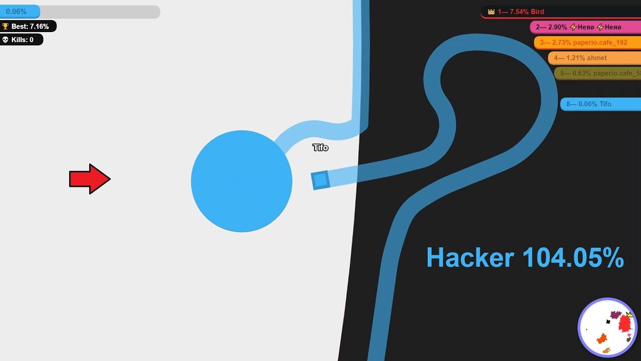 Paper.io 2 Map Control: 100.00% [iscribble.io] 