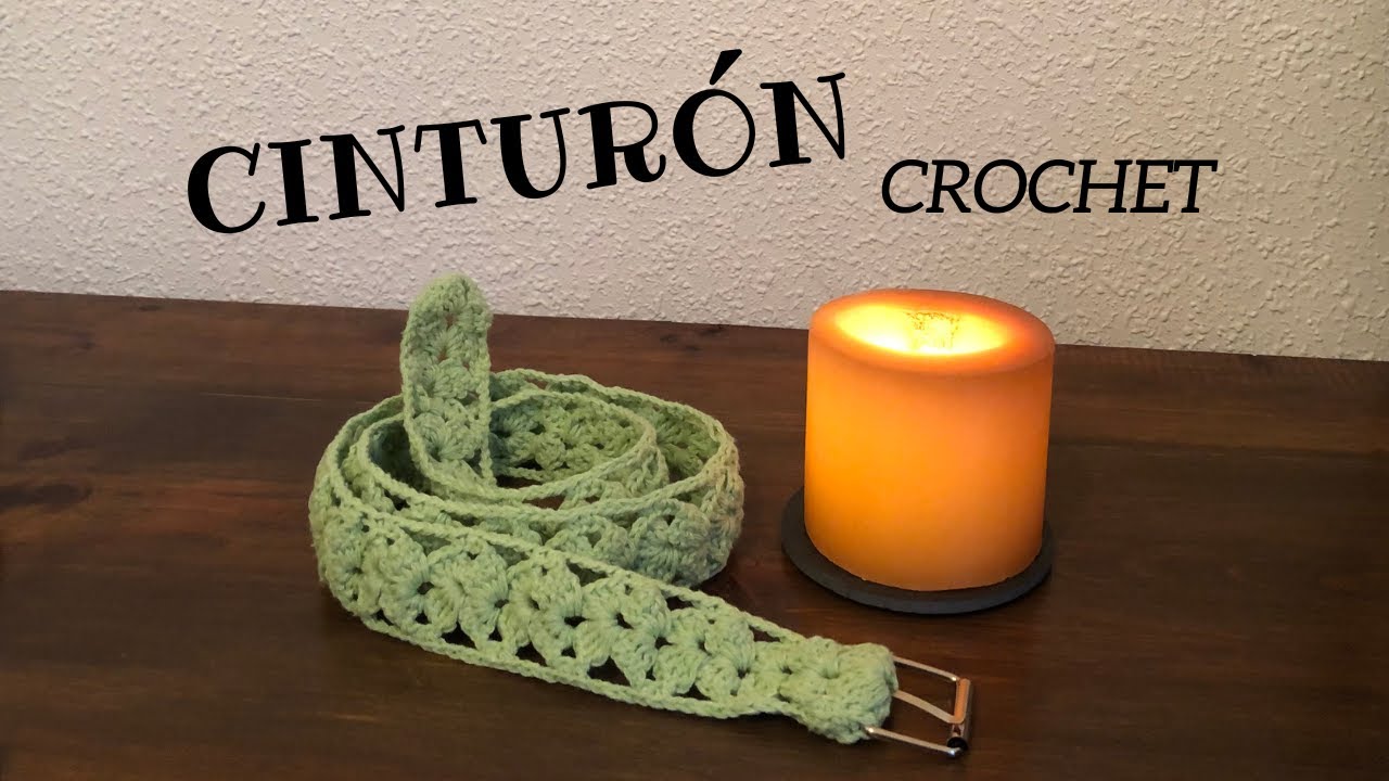 CINTURÓN DE CROCHET PASO A PASO