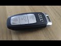 Audi key fob battery change  us key battery diy