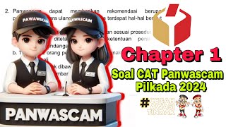 [Chapter 1]. Soal Tes CAT Panwaslu Kecamatan Panwascam Pilkada 2024