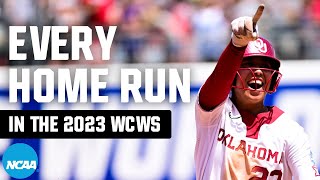 Every home run from the 2023 Women's College World Series