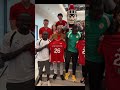 Les joueurs de l’équipe nationale ont été très heureux d’avoir accueilli par l’équipe Rutgers