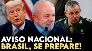 AVISO NACIONAL: Lula avisa temer INVASÃO de Trump nas fronteiras do Brasil!