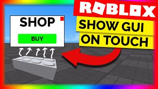 Open Gui With A Part Roblox Scripting Tutorial Youtube - gui demo roblox