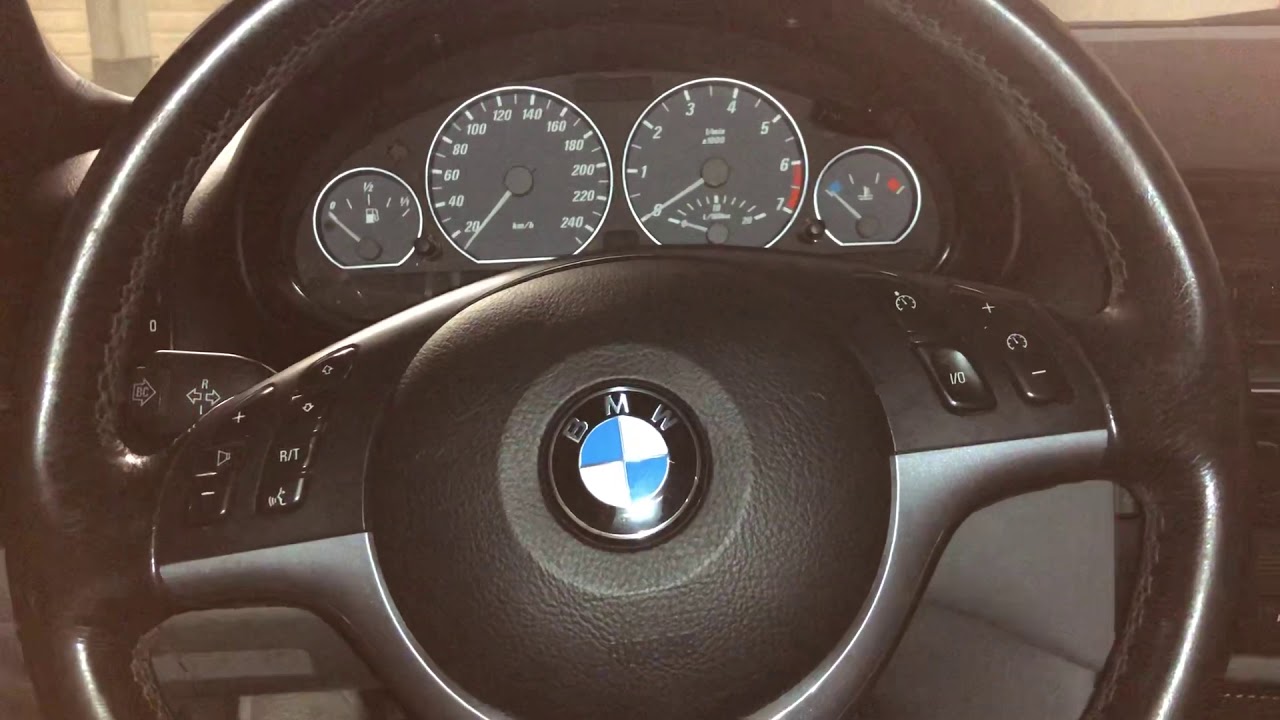 BMW E46 Schlüssel einlernen YouTube