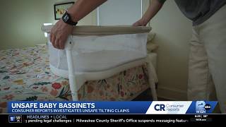 Consumer Reports investigation finds cantilevered bassinet risks