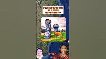 I found this big ugg boots sculpture it