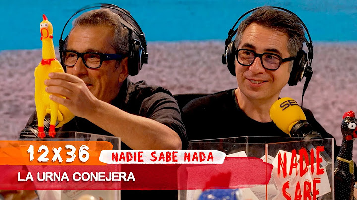 NADIE SABE NADA 12x36 | La urna conejera