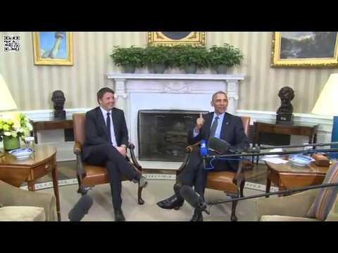 Obama riceve Matteo Renzi alla Casa Bianca