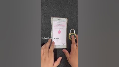 Cài đặt ổ khoá vân tay BT20 bằng app