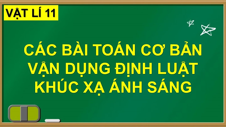 Chiết suất của nước là bao nhiêu năm 2024