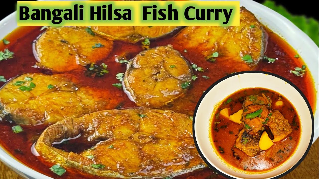 Bangali Hilsa Fish Curry Full Recipe 💫✨