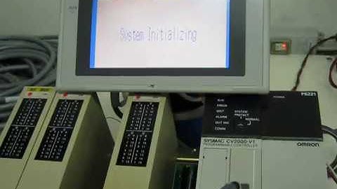 OMRON NT21-ST121-TW Program terminal　動作確認