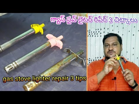 gas stove lighter repair 3 tips easy home