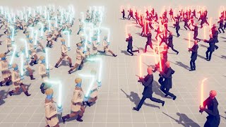 1000 Jedi vs 1000 Sith but Game Freezed Before The End TABS Totally Accurate Battle Simulator