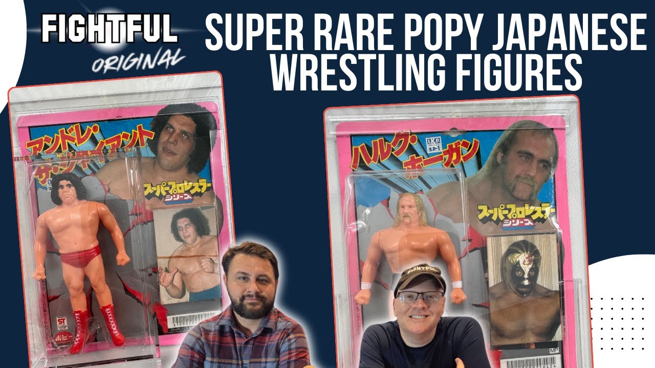 スポーツ選手 wwe series type1 The First Wrestling Figures And Cards EVER? Popy Japanese | Hogan