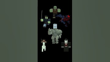 The 7 Entities/Enemies of Dead Rails | #deadrails #robloxedit #fyp | idea by @grimbalty9736
