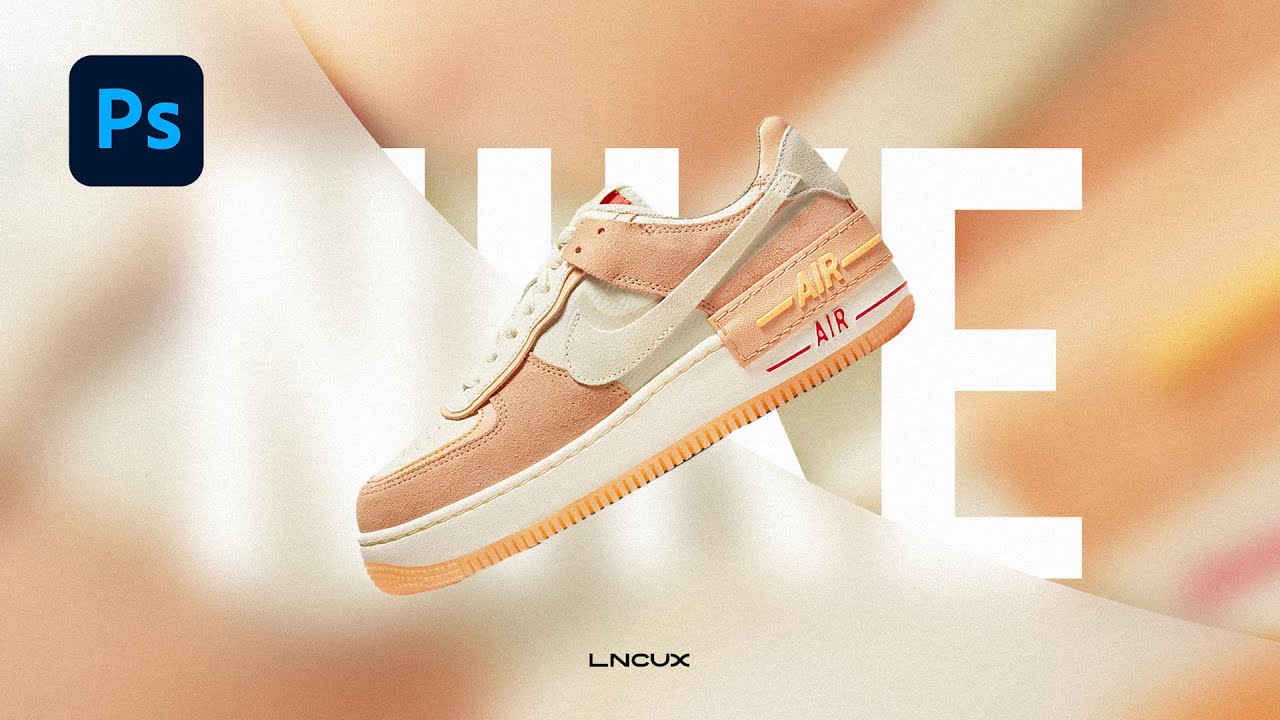 Nike Air Force 1 PSD Shoe Template