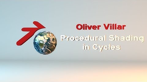 WBMD - Ourense - Villar - Procedural Shading in Cycles