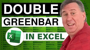 Excel - Customize Your Excel Tables with Banded Rows - Episode 694