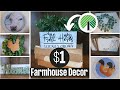 $1 Farmhouse DIY Home Decor | Dollar Tree Farmhouse Decor