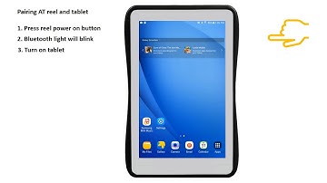 Pairing the Digitilt AT Reel and Tablet via Bluetooth