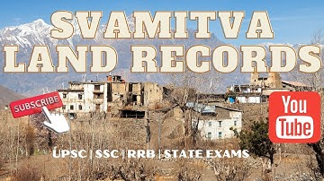 SVAMITVA (Survey of Villages and mapping with improvised technology in village areas) in Tamil