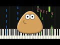 POU SOUNDTRACK 4 - Hill Drive &amp; Pet Walk (Piano Tutorial)