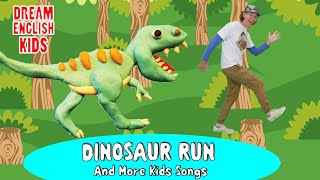 dinosaur run and more kids songs dream english kids