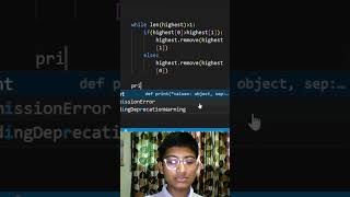 Python Challenge #10 | Find the Highest Number in a List 🏆 #thinkwithshayan #programming #python