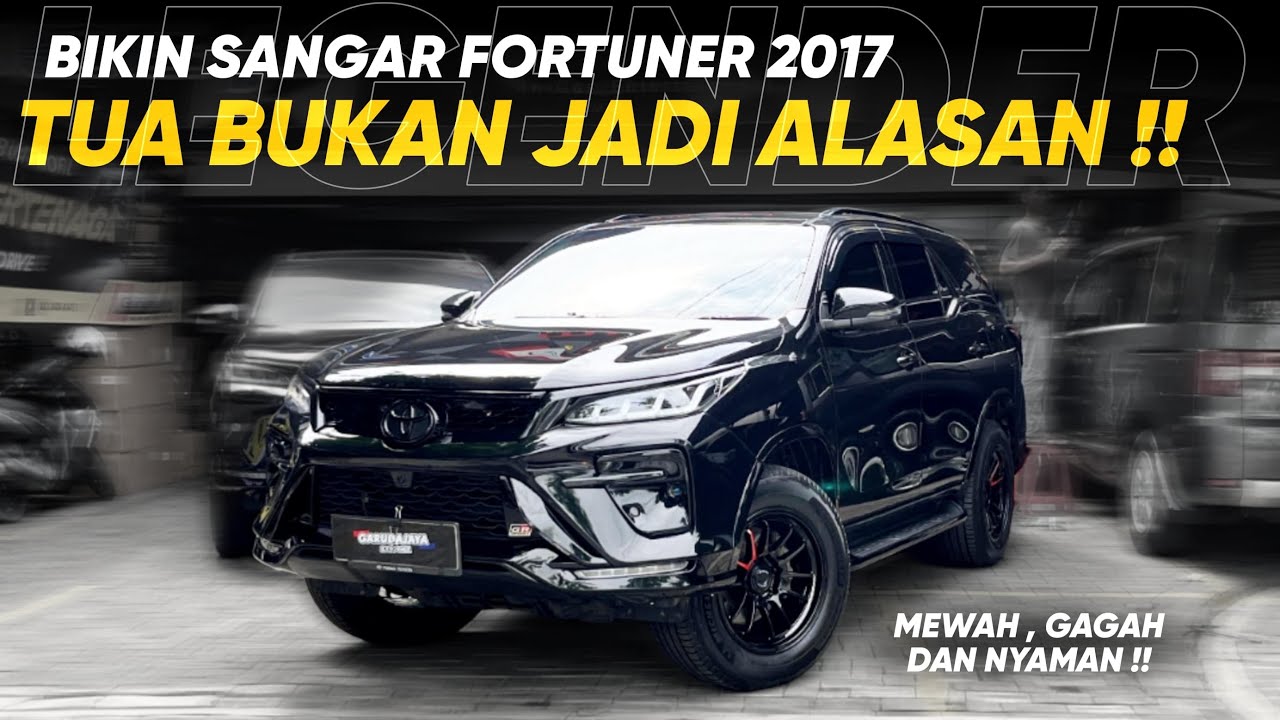 FORTUNER LAMA JANGAN DIJUAL !! UPGRADE  LEGENDER LUAR DALAM MANTAP !!
