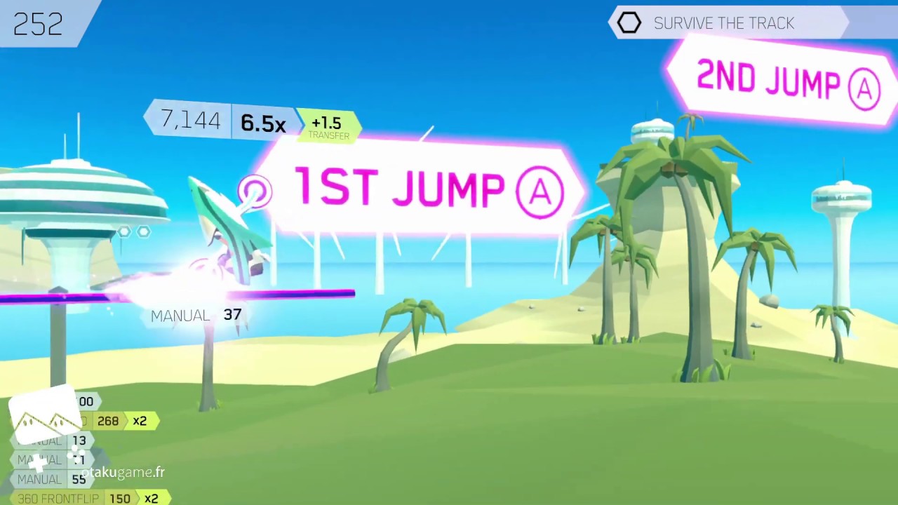 🎮 Let's Play : FUTUREGRIND sur NINTENDO SWITCH, quand TRON rencontre UNIRACERS !