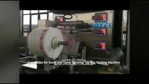 Video for Inner and Outer Pyramid Tea Bag Packing Machine