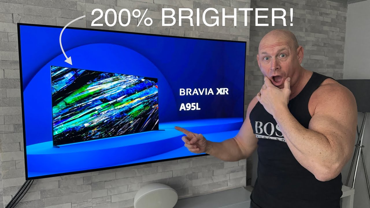 The NEW 2023 Sony A95L QD-OLED, 200% BRIGHTER than A95K ! 