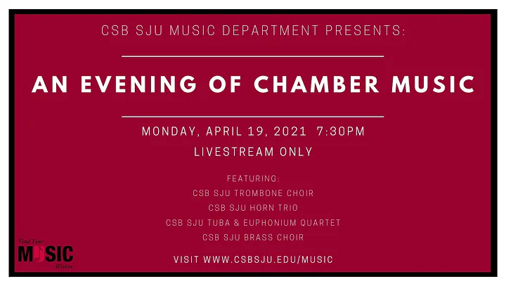 An Evening of Chamber Music - Brass Chamber Ensemb...
